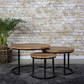 Coffee table set Isa | 3 tables