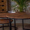 Couchtischset Isabella | 3 Tische | Mangoholz