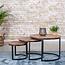 Salontafel Isabella Junior | Mangohout | Rond