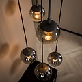 Hanglamp 5L Bubble shaded