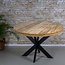 Eettafel Ted mangohout rond | div. afmetingen