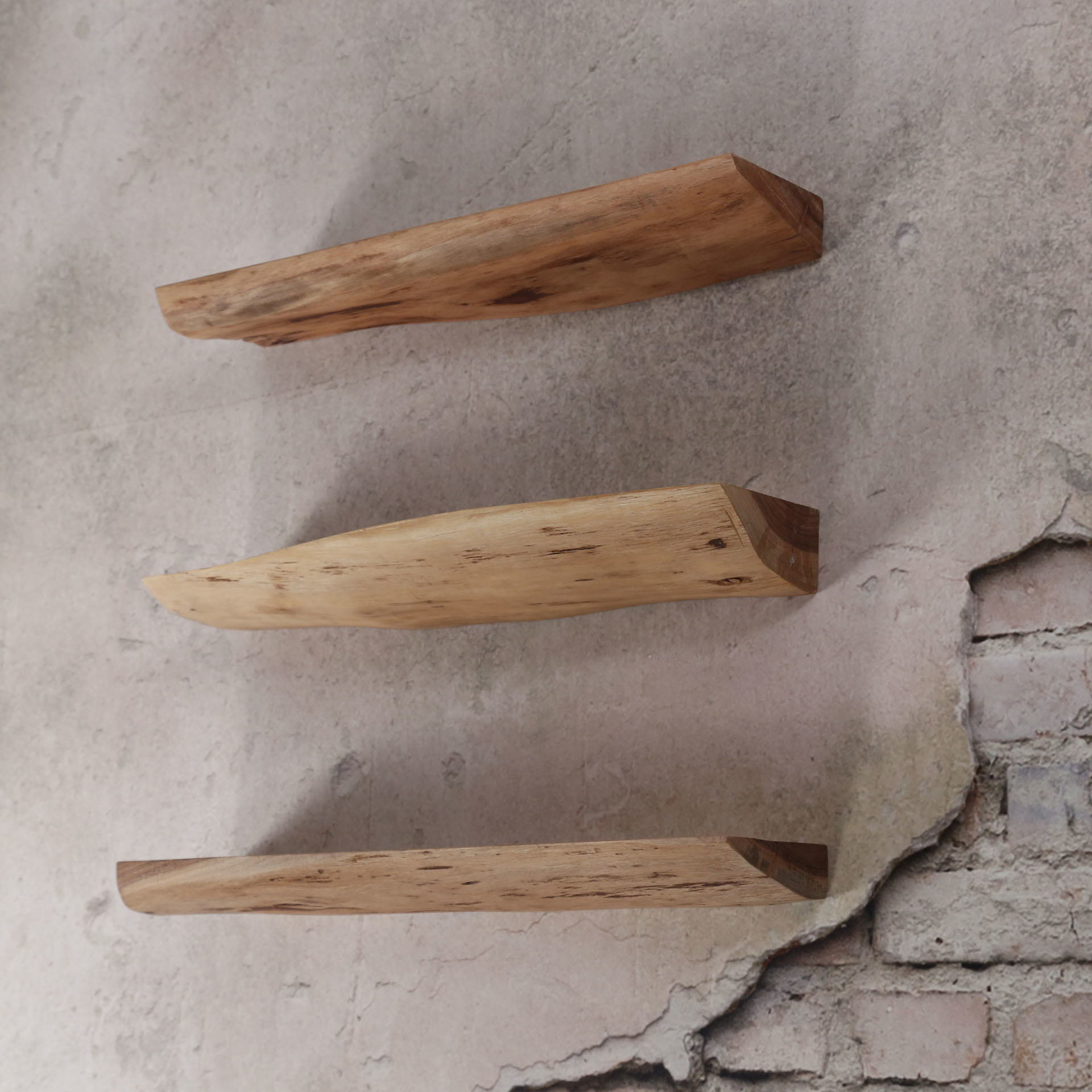 Wall shelf set Eddie | 6 shelves-4