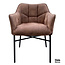 Eetkamerstoel Boston Cognac | Zithoogte 53 cm
