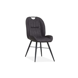 Dining chair Shelton luxor anthracite | seat height 51cm