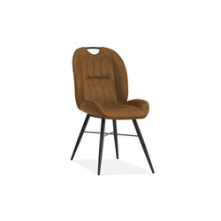 Dining chair Shelton luxor Cognac | seat height 51cm