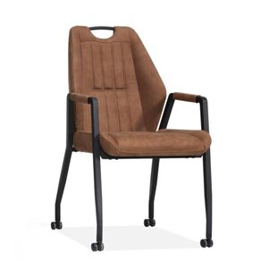 Dining chair Axa Zorro cognac| Seat height 49cm