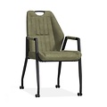 Eetkamerstoel Axa luxor moss | Zithoogte 49cm