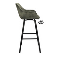 Bar stool Luxury Adore Green | Seat height 65 cm or 80 cm