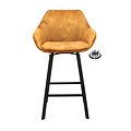 Bar stool Luxury Adore Cognac | Seat height 65 cm or 80 cm