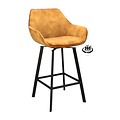 Bar stool Luxury Adore Cognac | Seat height 65 cm or 80 cm