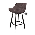 Bar stool Luxury Adore Grey | Seat height 65 cm or 80 cm