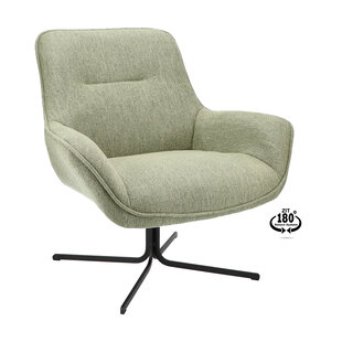 Draaifauteuil Codi Groen | Zithoogte 44 cm