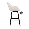 Barkruk Luxury oasis shell | Zithoogte 65 cm of 80 cm