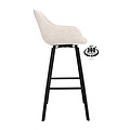Barkruk Luxury oasis shell | Zithoogte 65 cm of 80 cm