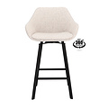 Barkruk Luxury oasis shell | Zithoogte 65 cm of 80 cm