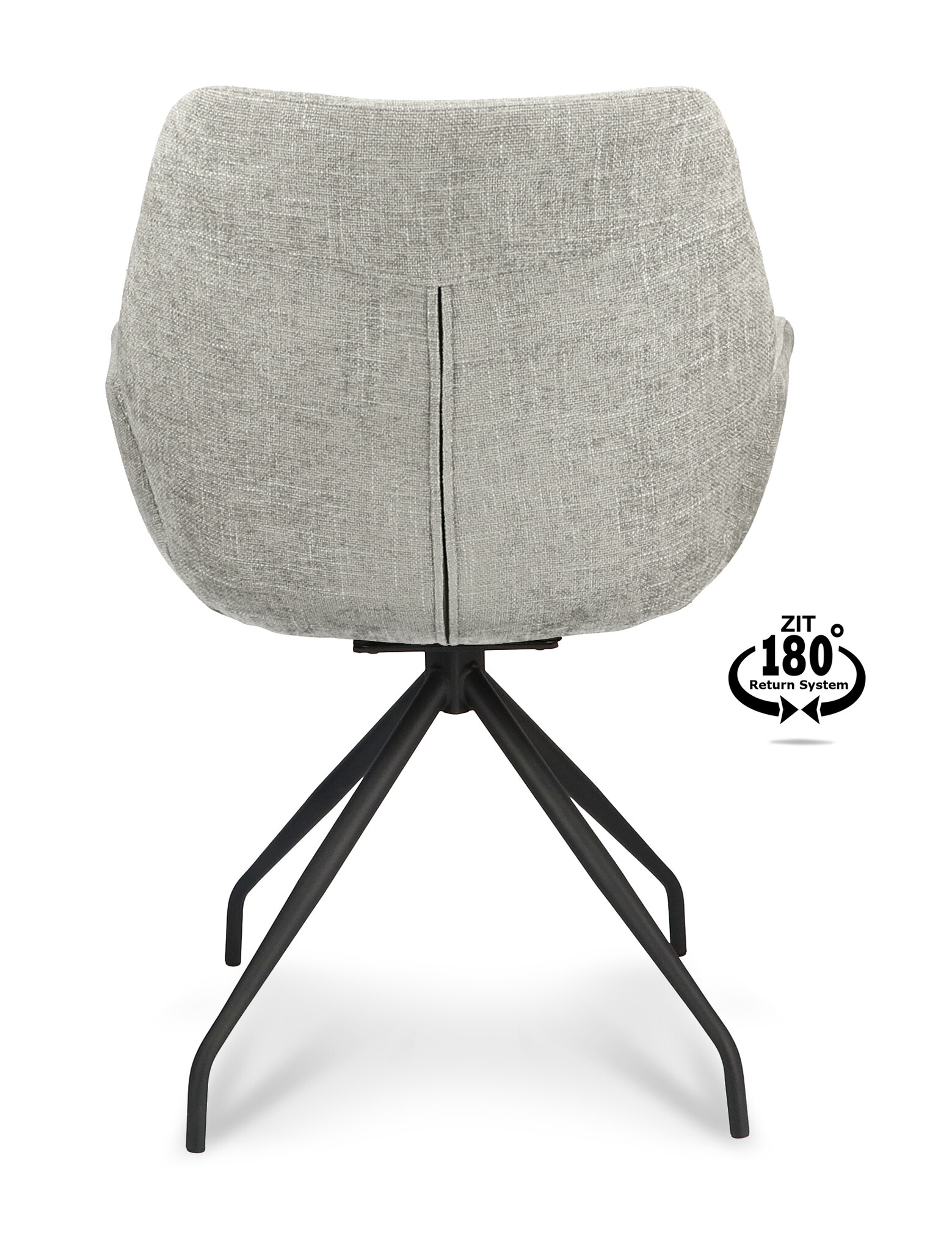 Dining chair Valley miami taupe Swivel-5