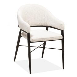 Dining chair Roma touch pearl | seat height 50cm