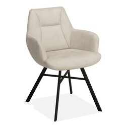 Dining chair Nelson Chicago Toffee | Seat height 51cm