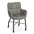 Dining chair Maud Chicago Grey | Seat height 52cm