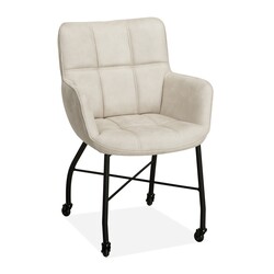 Dining chair Maud Chicago Toffee | Seat height 52cm