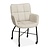 Dining chair Maud Chicago Toffee | Seat height 52cm