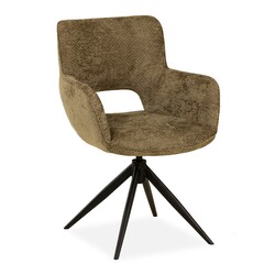 Dining chair Darwin movie curry swivel