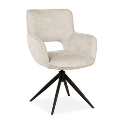 Dining chair Darwin movie natural swivel