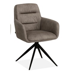 Esszimmerstuhl Paco Zorro taupe| Sitzhöhe 51cm