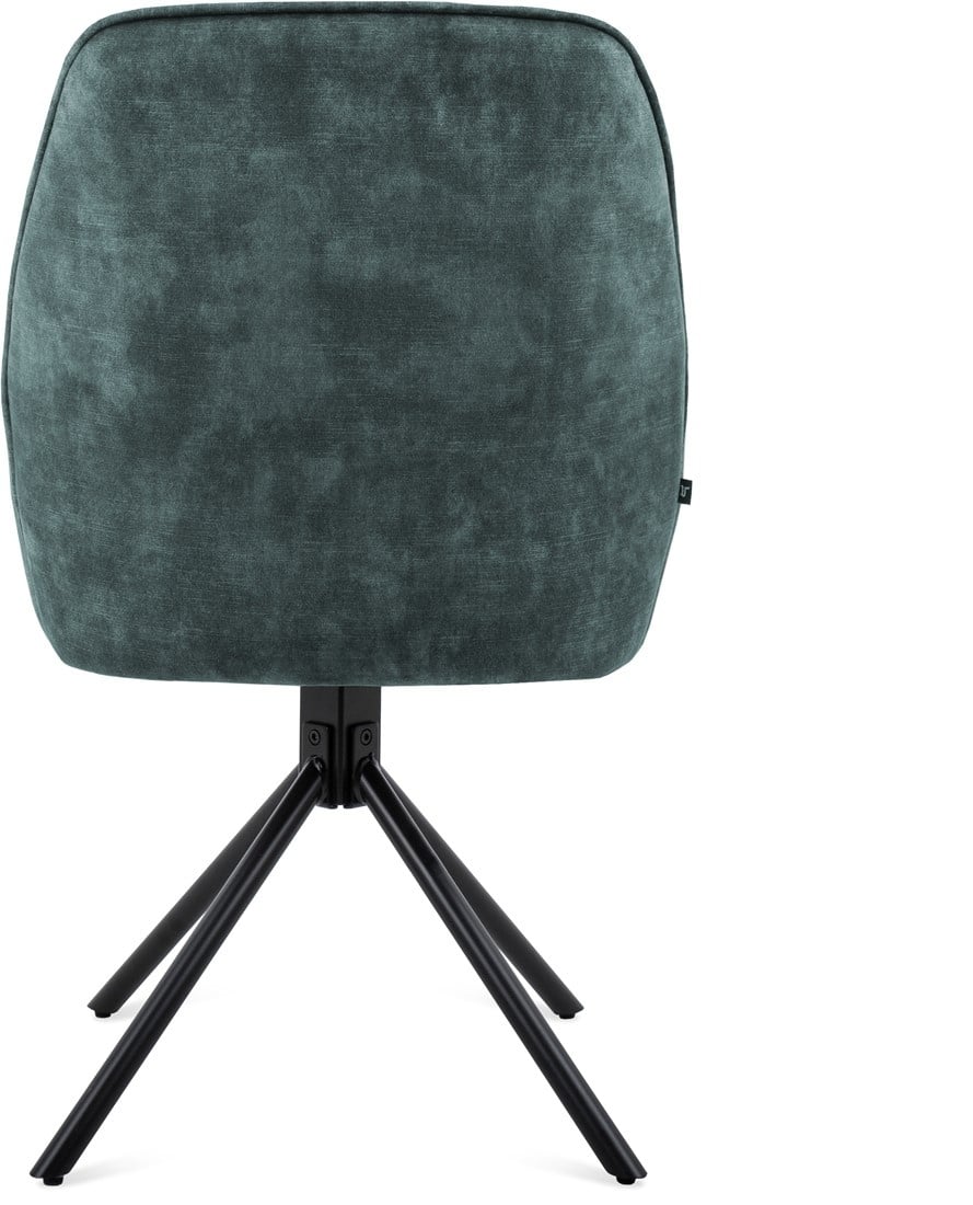 Eetkamerstoel Noah Ocean Velvet Draaibaar