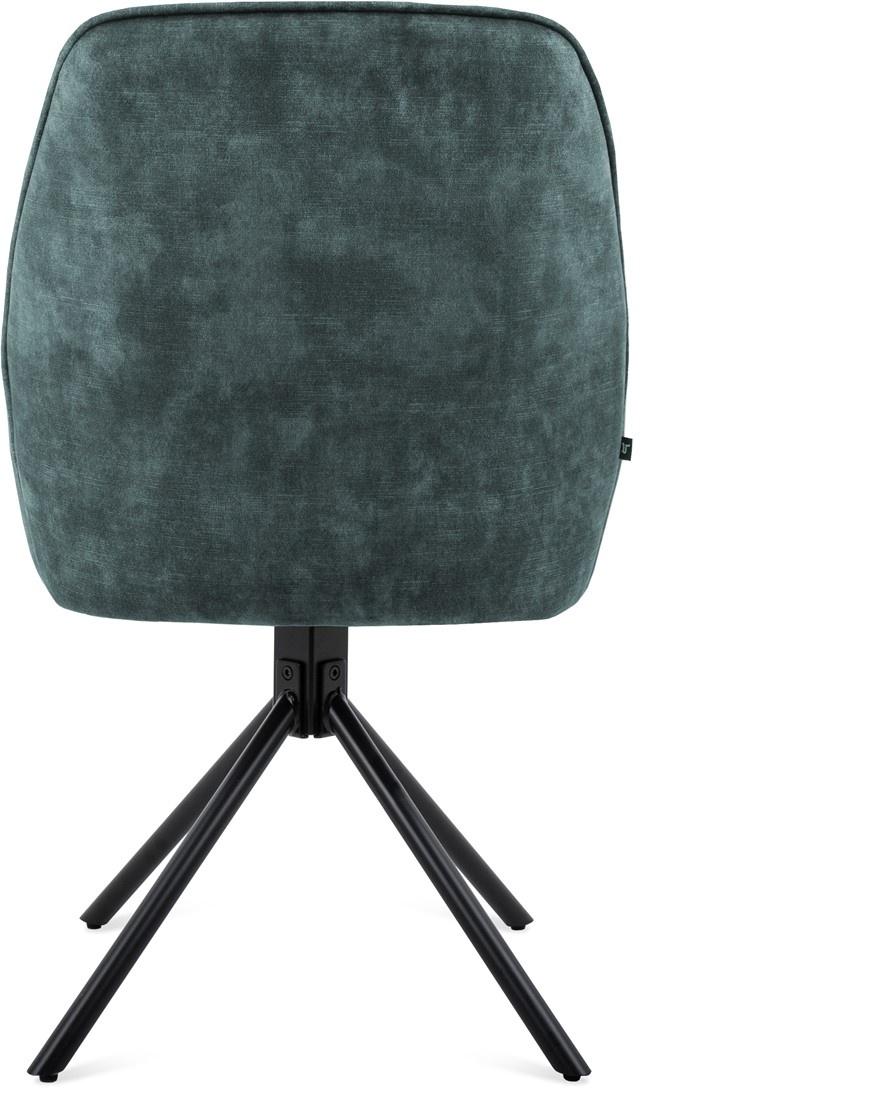 Esszimmerstuhl Noah Ocean Velvet Swivel-3