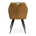 Dining chair Puck Zorro cognac