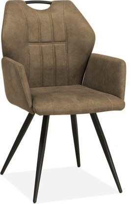 Dining chair Puck Zorro taupe-1