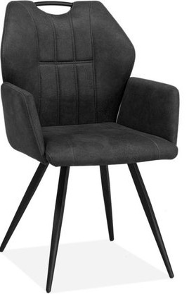 Eetkamerstoel Puck Zorro antraciet