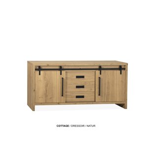 Cottage Sideboard 2 Türen -3 Schubladen Lamulux