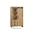 Cottage wall cabinet 1 dr - 3 drawer - 3 open Lamulux