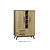 Marca bar cabinet 2 dr - 2 la - 4 open Lamulux