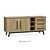 Marca Sideboard 2 dr - 3 la - 3 open Lamulux