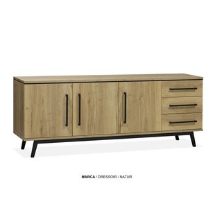 Marca Sideboard 3 doors - 3 drawers Lamulux