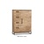 Lynn bar cabinet 1 door - 4 drawers Lamulux
