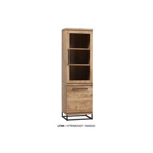 Lynn display cabinet 1 dr glass - 1 dr Lamulux