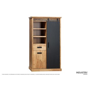 Industry storage cupboard 2 dr - 1 drawer - 3 open Lamulux