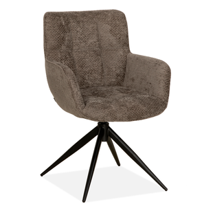 Esszimmerstuhl Reece movie taupe drehbar