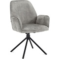 Esszimmerstuhl Noah Clay Velvet Swivel