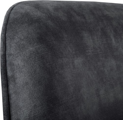 Esstischstuhl Noah anthrazit Velvet Swivel-4