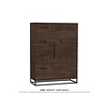 Lynn bar cabinet 1 door - 4 drawers Lamulux