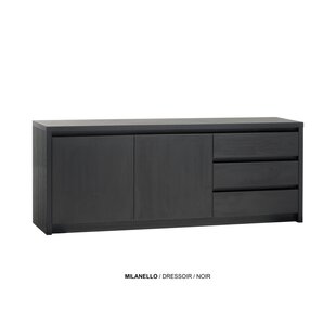 Milanello dressoir klein 2 deurs / 3 laden
