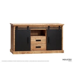 Industry dressoir 2dr-2la-1open vak