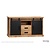 Industry dressoir 2dr-2la-1open vak