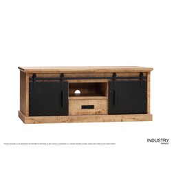 Industry tv kast groot 2dr-1la-1open vak