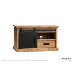 Industry TV cabinet small 1dr-1la-1open compartment